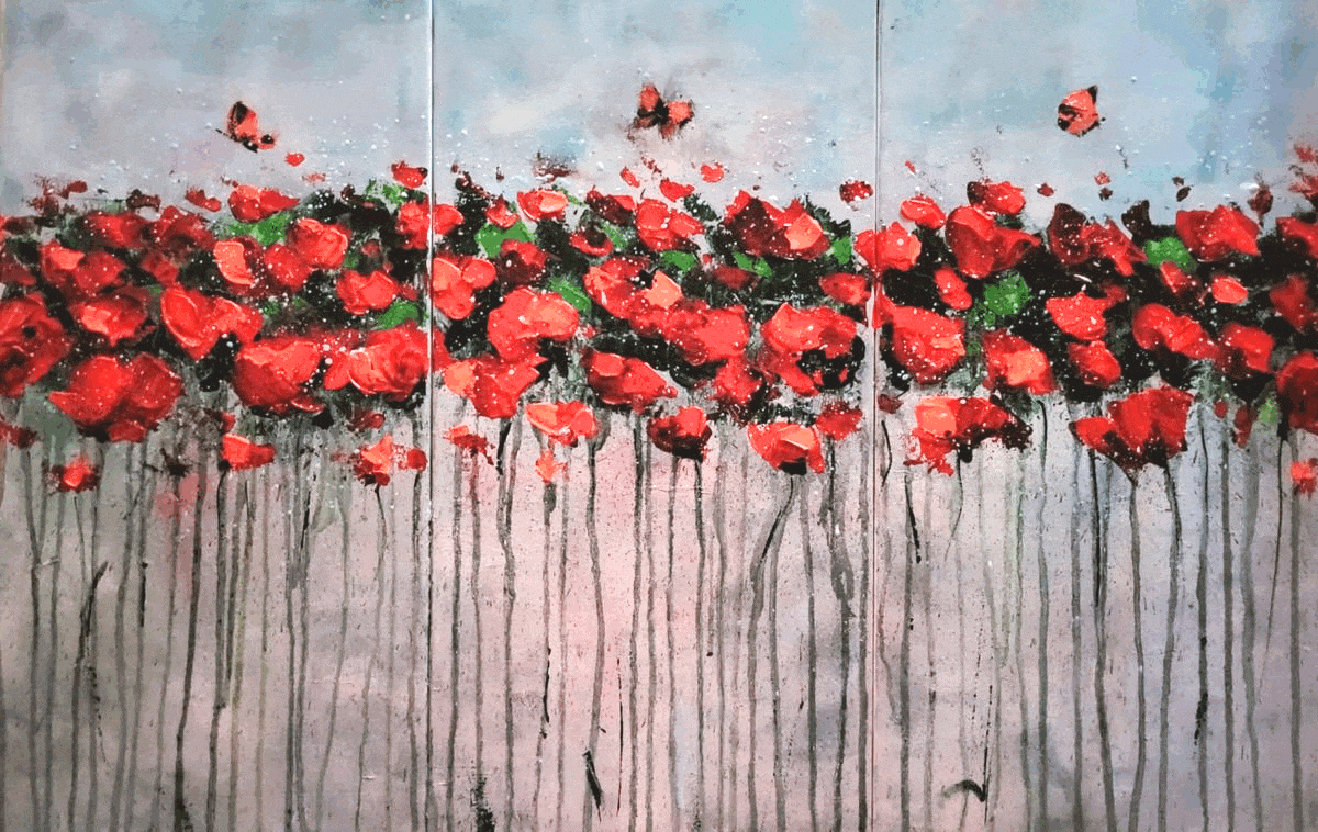 ArteDiAlina.com painting: They will never know snow